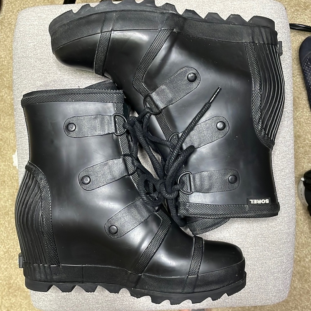 Sorel Joan Rain Wedge Boot